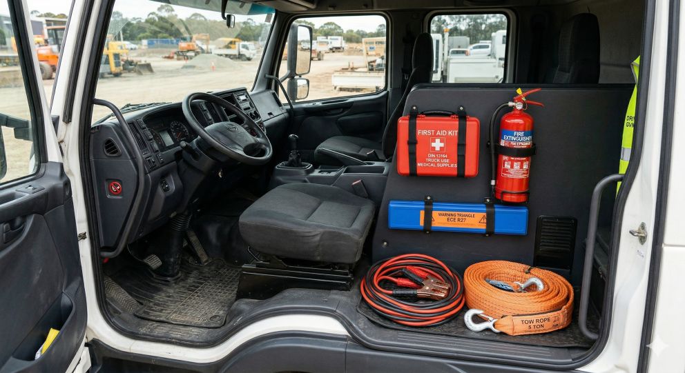 φορτηγό Α βοήθειες