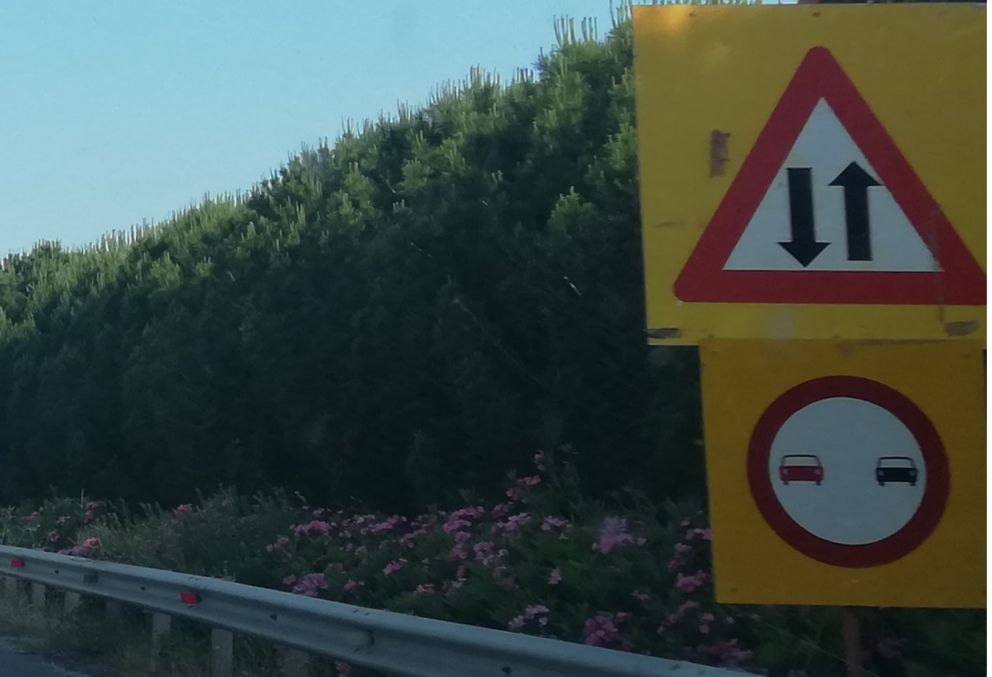 πινακίδες εθνικής οδού