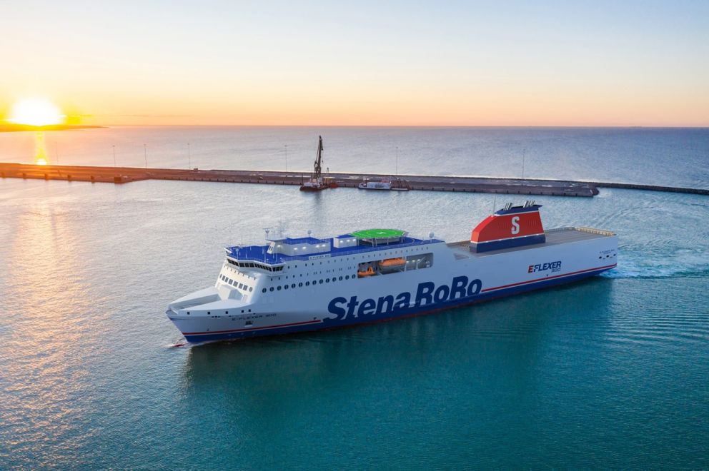 Υπερσύγχρονο πλοίο τύπου E-Flexer – Φωτό: Stena RoRo