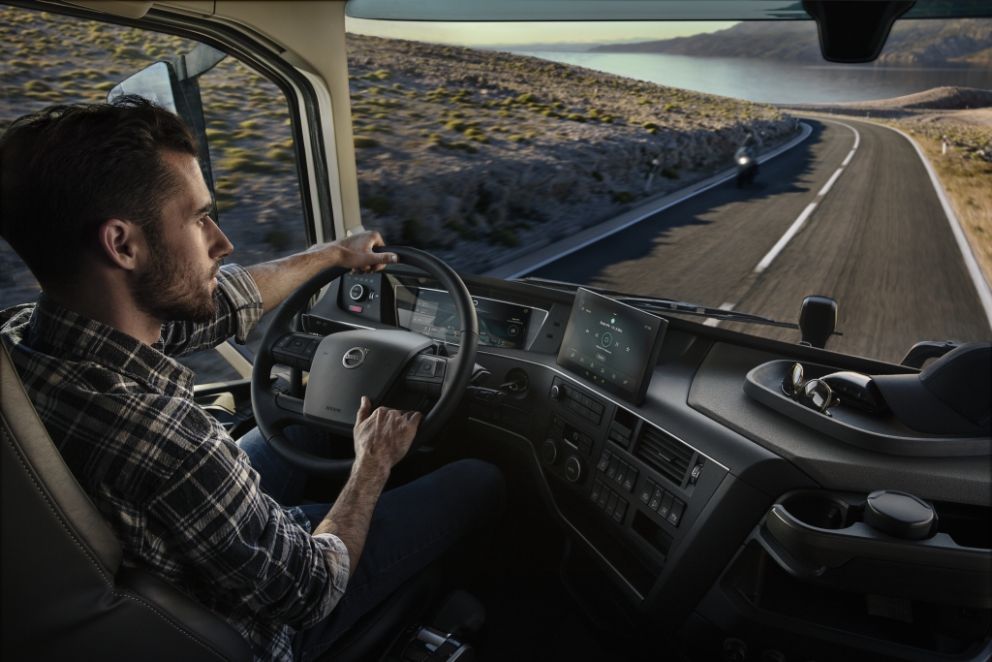 driver volvo οδηγός