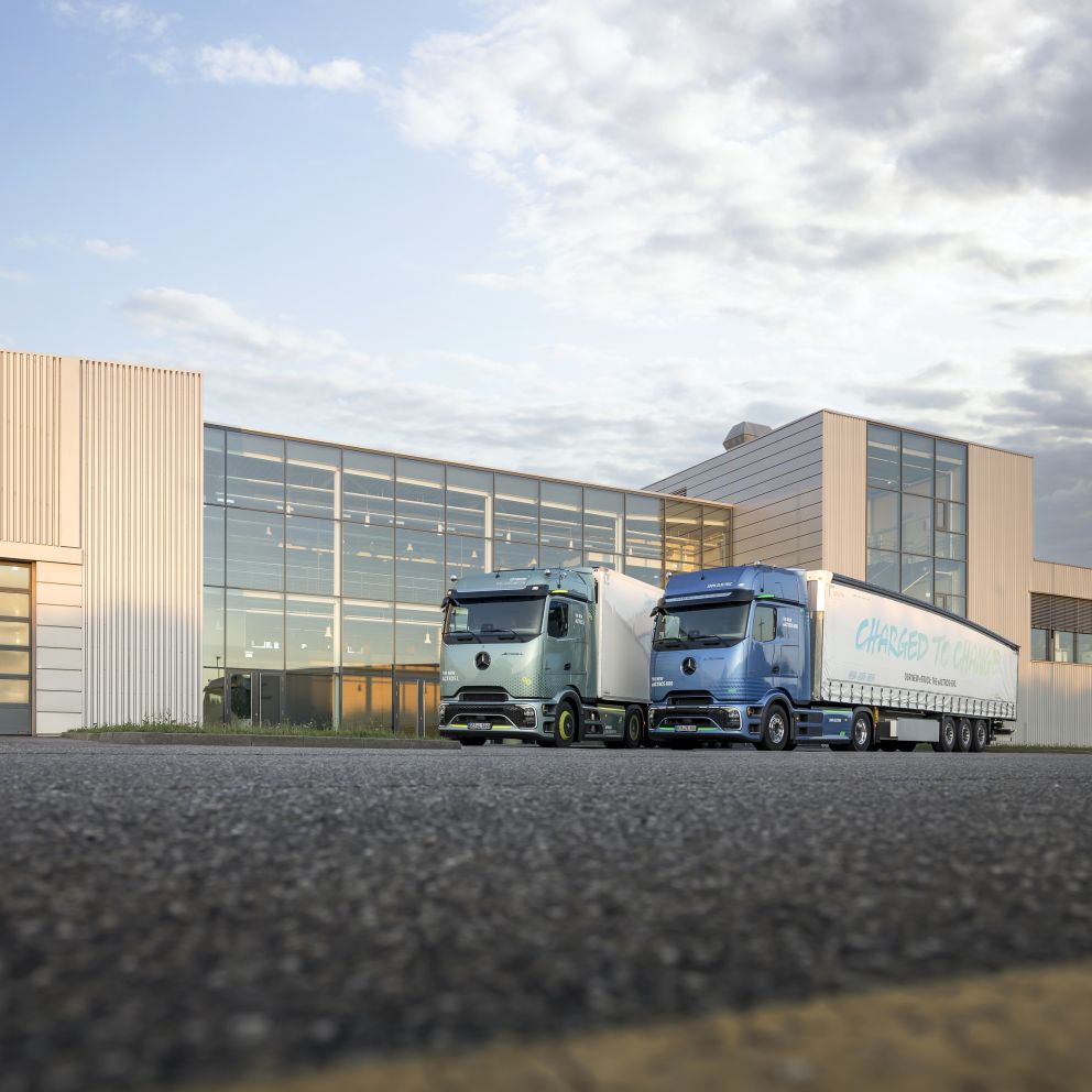 Νέα Mercedes-Benz eActros 600 και Actros L με ProCabin 