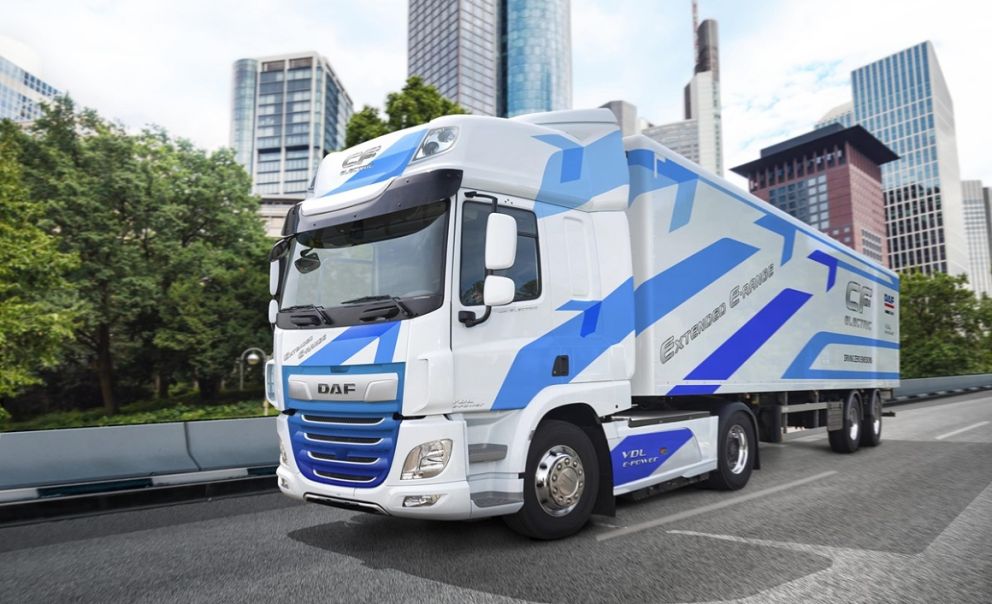 Συνολικά αναβαθμισμένο το ηλεκτρικό DAF CF Electric.