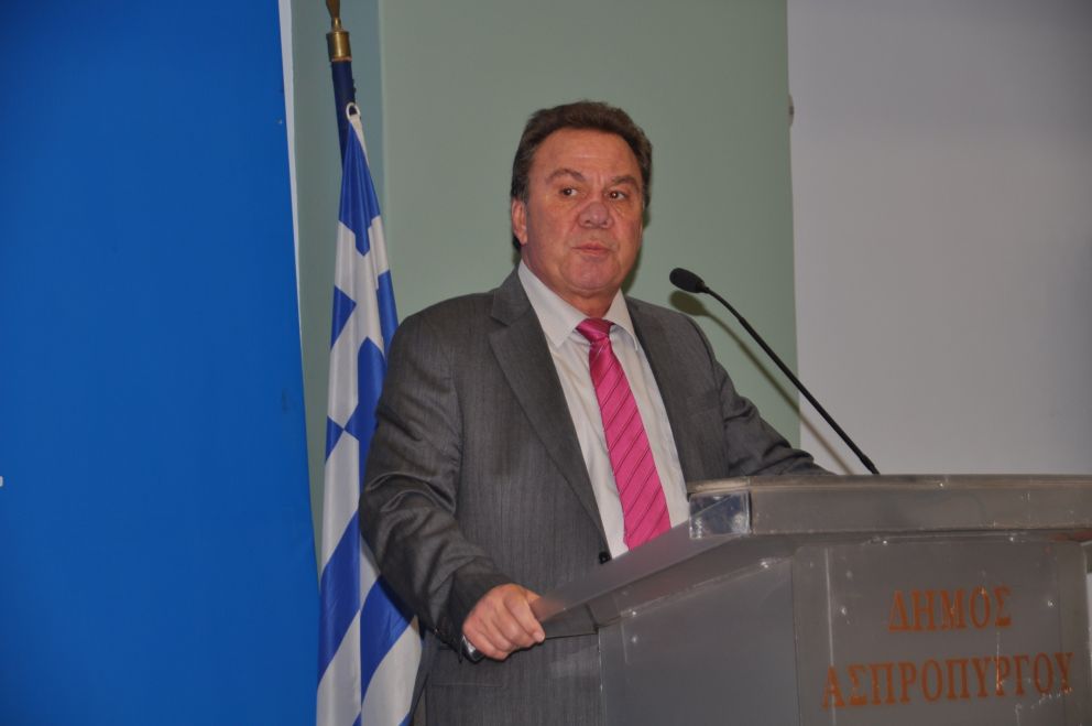 Ο Δήμαρχος Ασπροπύργου, Νίκος Μελετίου.