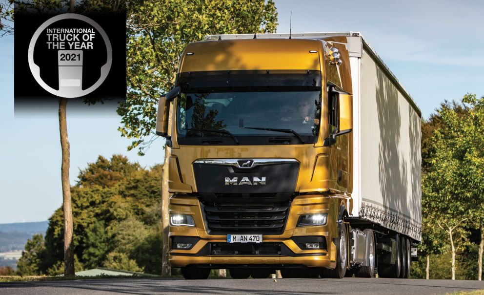 Το νέας γενιάς MAN TGX, επικράτησε στον φετινό διαγωνισμό και αναδείχθηκε «Φορτηγό της Χρονιάς 2021».