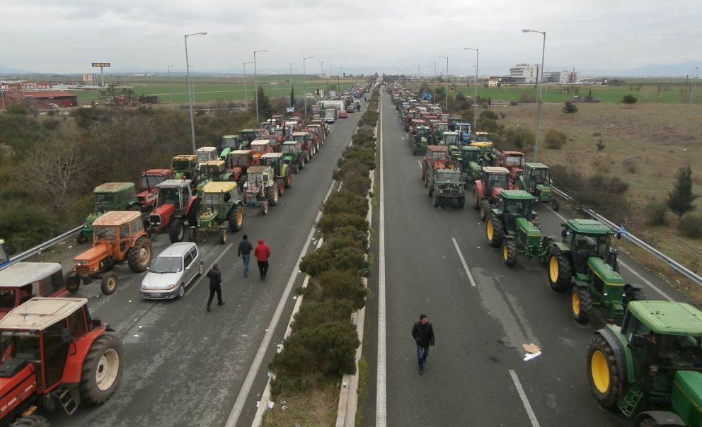 Έτοιμοι για δυναμικές κινητοποιήσεις εμφανίζονται οι αγρότες της Θεσσαλίας (φωτό αρχείου).