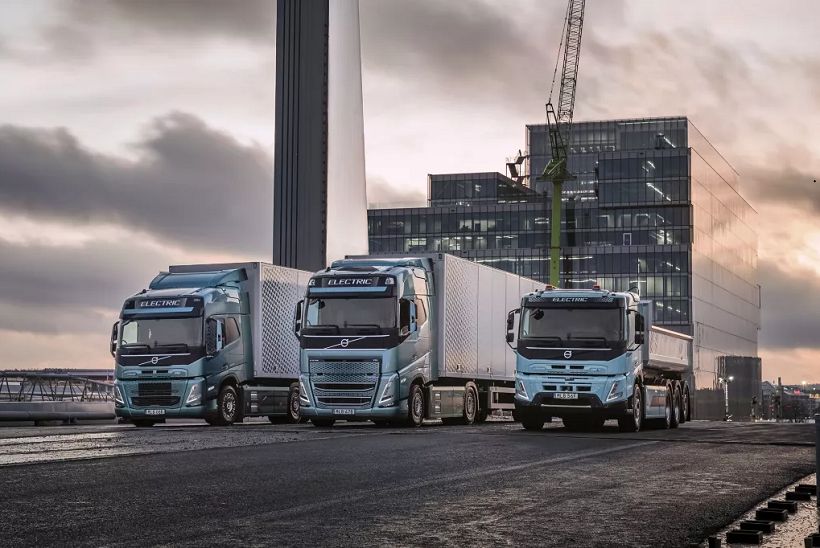 volvo trucks electric