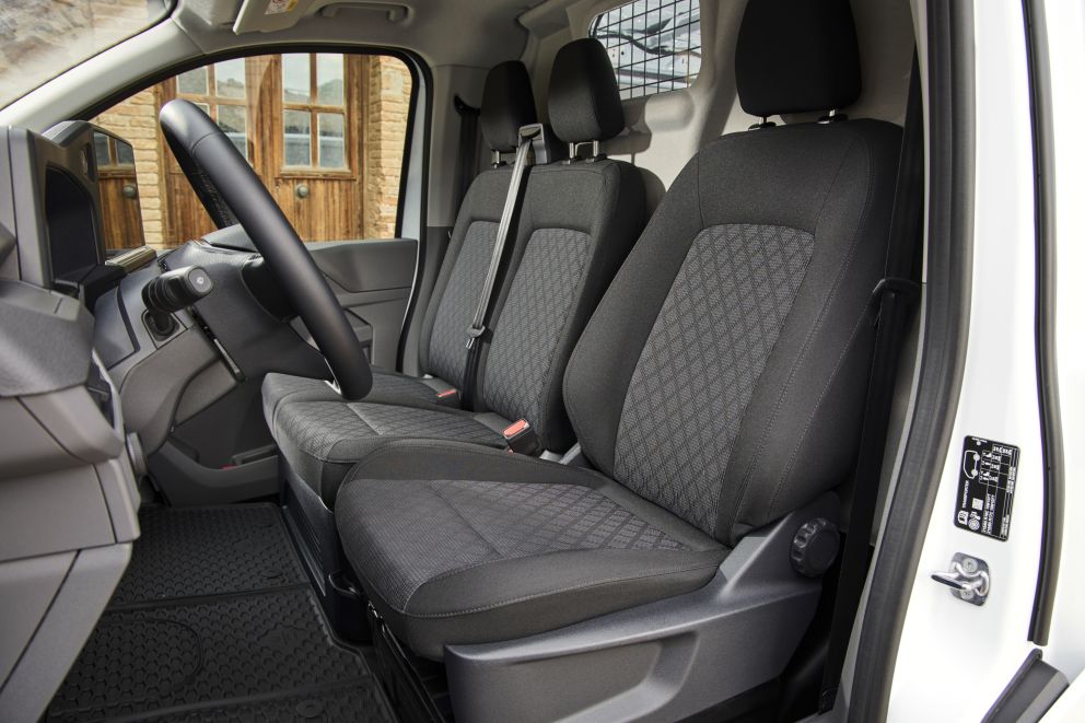 άφθονος ωφέλιμος όγκος για τον οδηγό Volkswagen Transporter καθίσματα