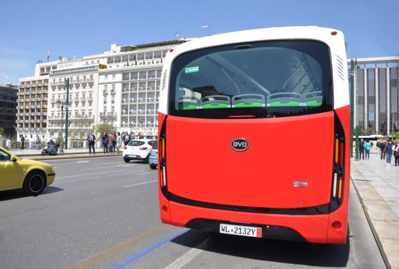 Στην Αθήνα το Ηλεκτρικό Λεωφορείο BYD (+VIDEO)