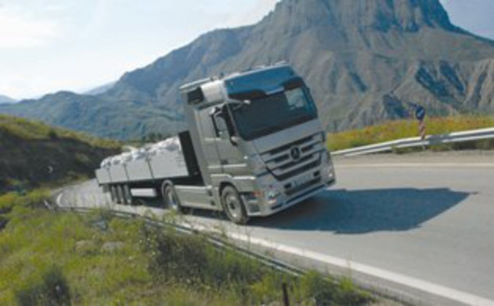 Test Drive MB Actros 1860