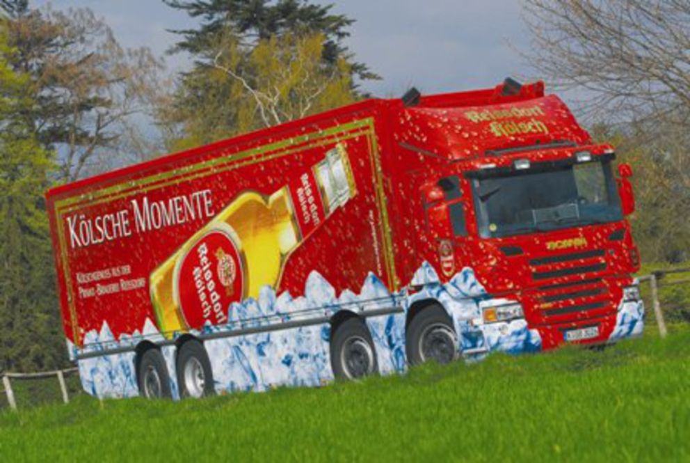 4αξονικό Scania για αναψυκτικά