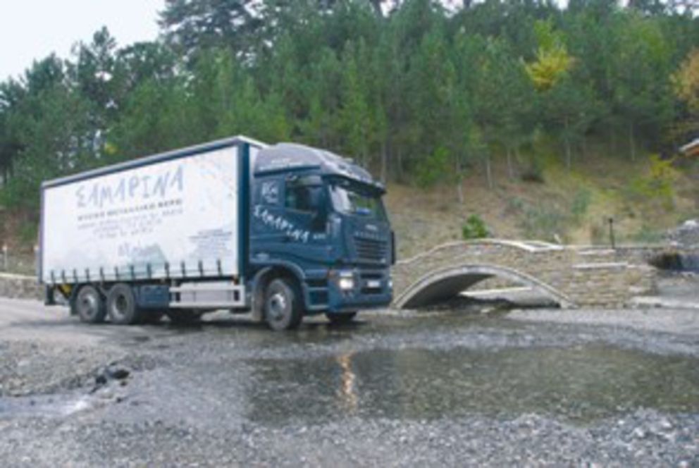 «Ψηλά στη Σαμαρίνα...» με IVECO Stralis