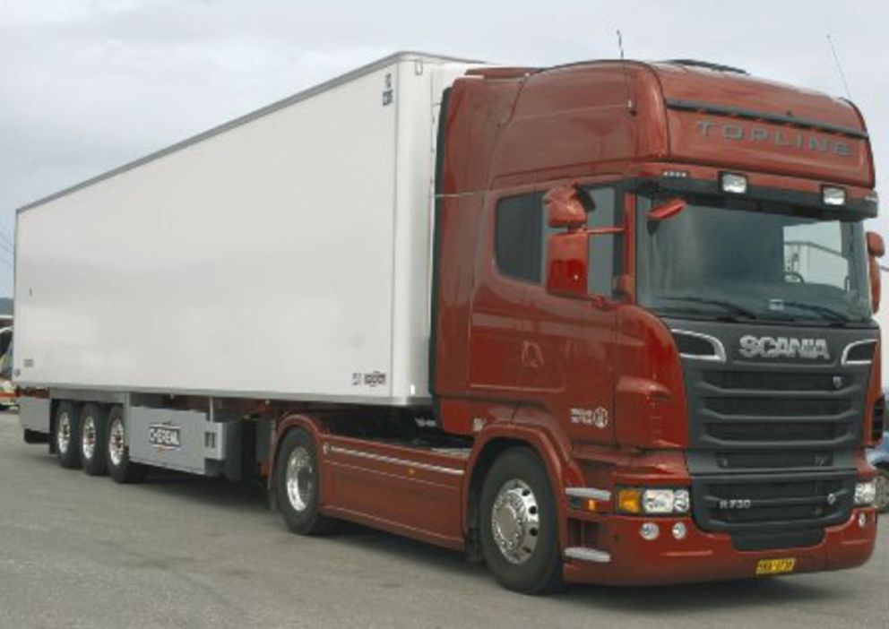 Scania R 730 με ψυκτικό θάλαμο Chereau