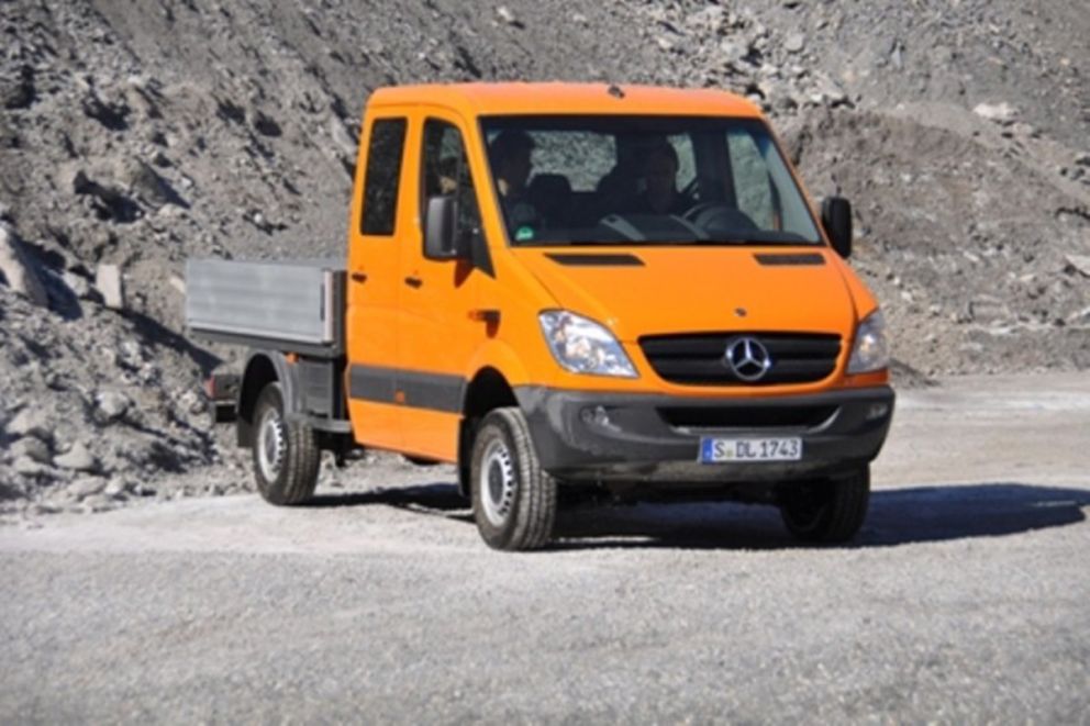 4κίνητα τα Vito, Sprinter και Vario της Mercedes Benz