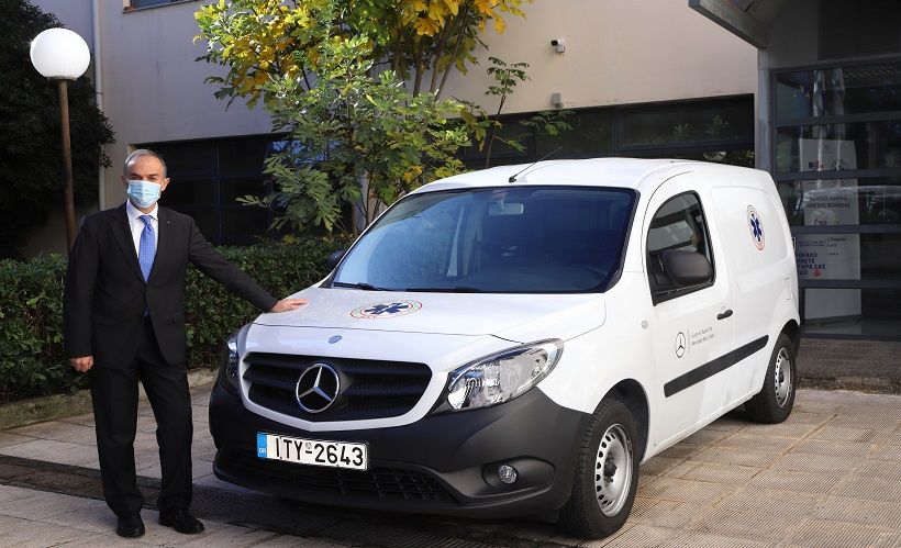 Συνέχεια προσφορών στο ΕΚΑΒ από τη Mercedes-Benz Ελλάς