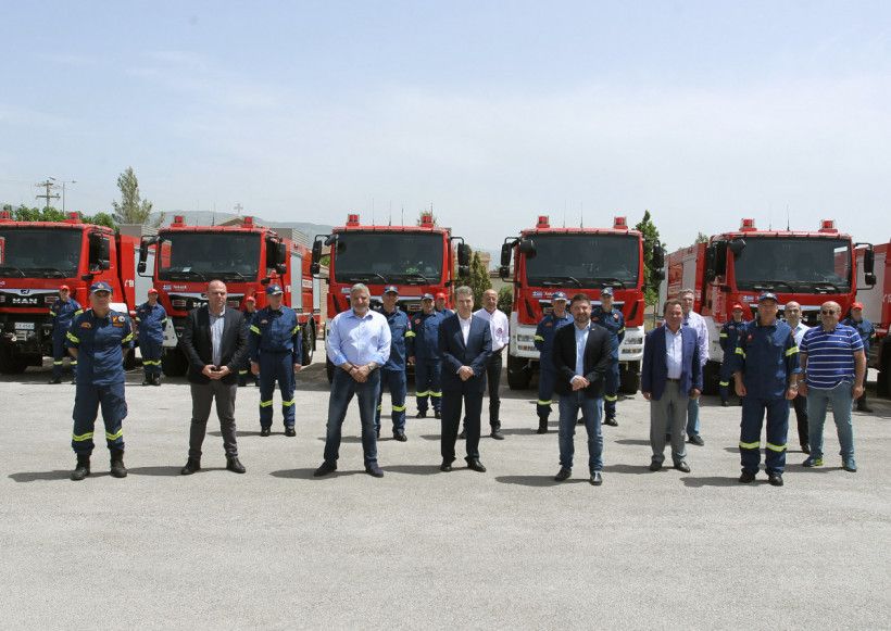 Τα νέα πυροσβεστικά της Αττικής