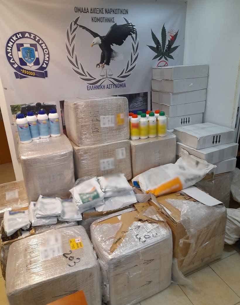 Χασίς, καπνός και σπόροι από Τουρκία με ΦΙΧ νταλίκα