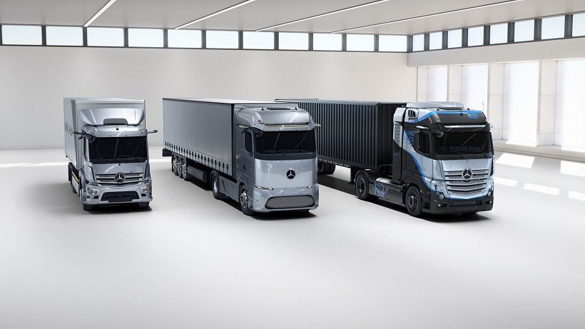 Φορτηγά μηδενικών ρύπων από τη Daimler Trucks