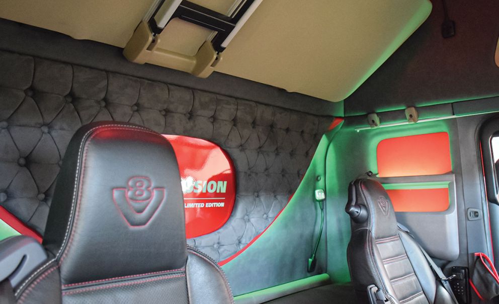 scania R cabin