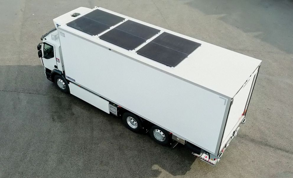 Renault Trucks D Z.E. με θάλαμο Frigoline HD