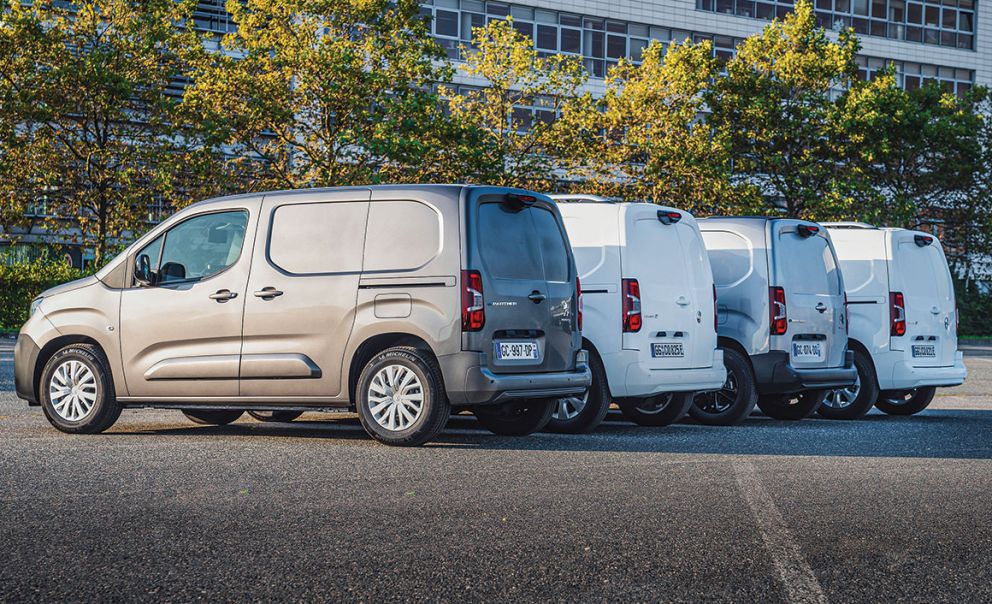 Opel Combo-e Cargo, Peugeot e-Partner, Citroen e-Berlingo
