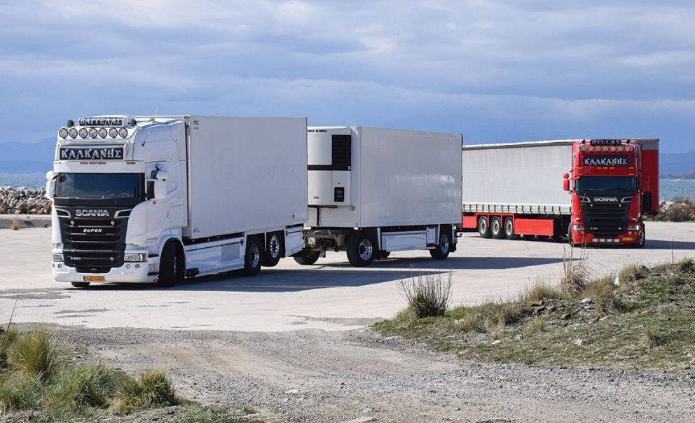 Scania Red vs White στη Γλυκόβρυση Λακωνίας. Τ&Τ