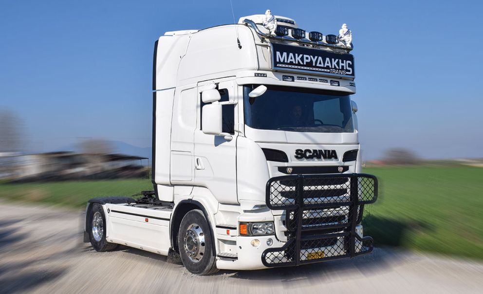 Το Scania R της Μακρυδάκης Μεταφορική 