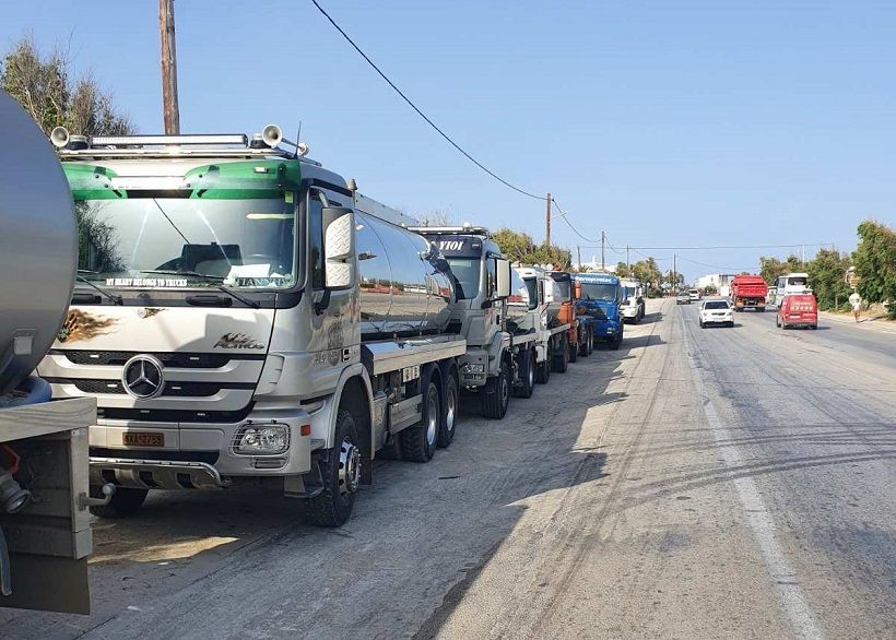 Απεργία βυτιοφόρων λυμάτων στη Μύκονο
