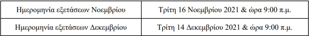 Εξετάσεις για άδεια οδήγησης ταξί