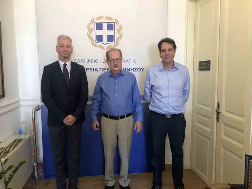 Ο περιφερειάρχης ενημερώθηκε από τους εκπροσώπους της Motor oil 
