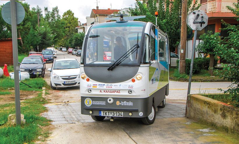 Επιστρέφει το αυτόνομο λεωφορείο των Τρικάλων