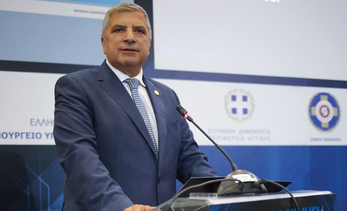 Ο Περιφερειάρχης Αττικής Γιώργος Πατούλης.