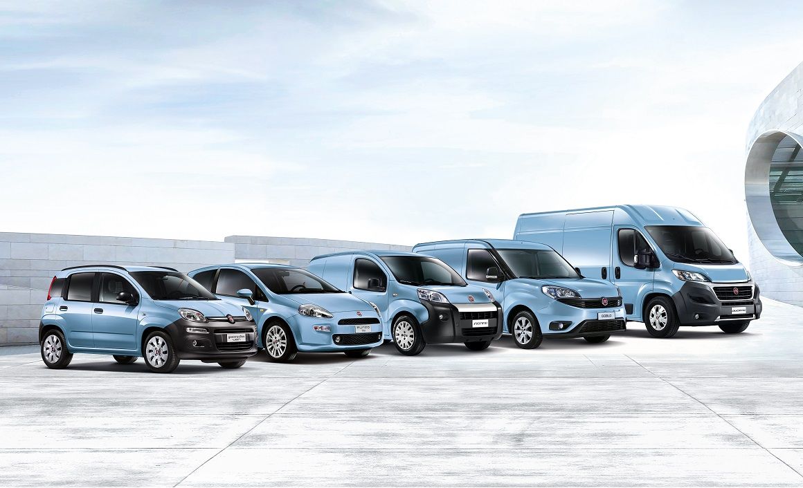Η Fiat Professional κυριαρχεί στην αγορά των ελαφρών επαγγελματικών που χρησιμοποιούν για την κίνησή τους φυσικό αέριο (CNG).