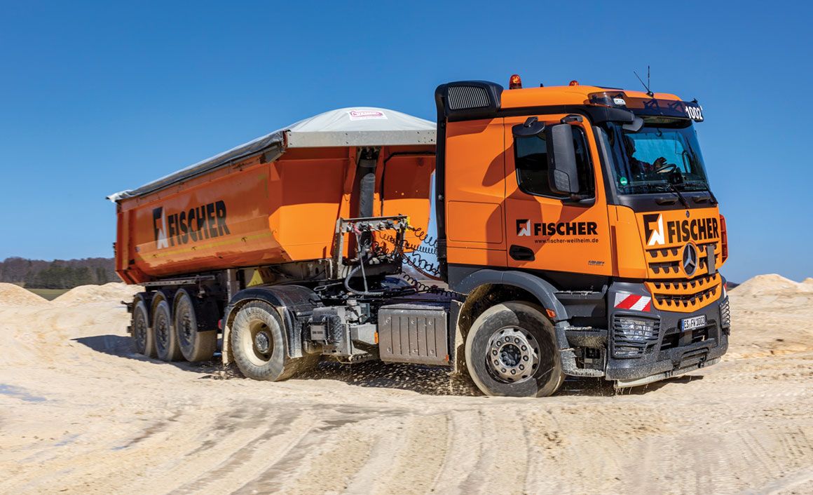 Στο εργοστάσιο το Arocs «γαζώνει»