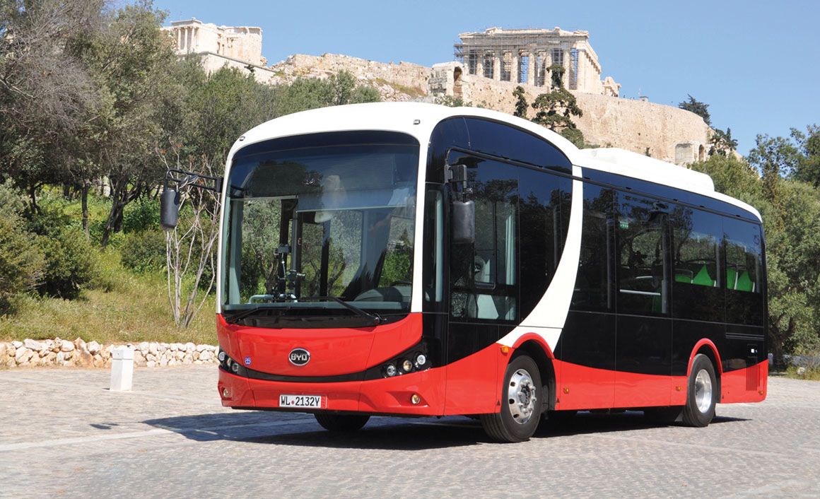 BYD: Hλεκτρικό λεωφορείο