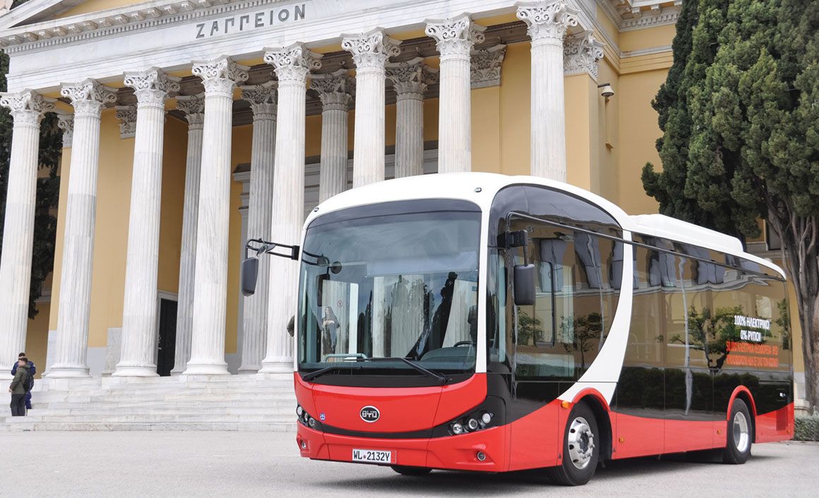 BYD: Hλεκτρικό λεωφορείο