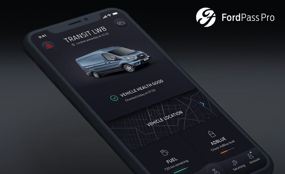 Η εφαρμογή FordPass Pro έχει ιδιαίτερο ενδιαφέρον και για την ελληνική αγορά, καθώς έχει σχεδιαστεί για μικρές επιχειρήσεις που διαθέτουν έως και πέντε οχήματα.