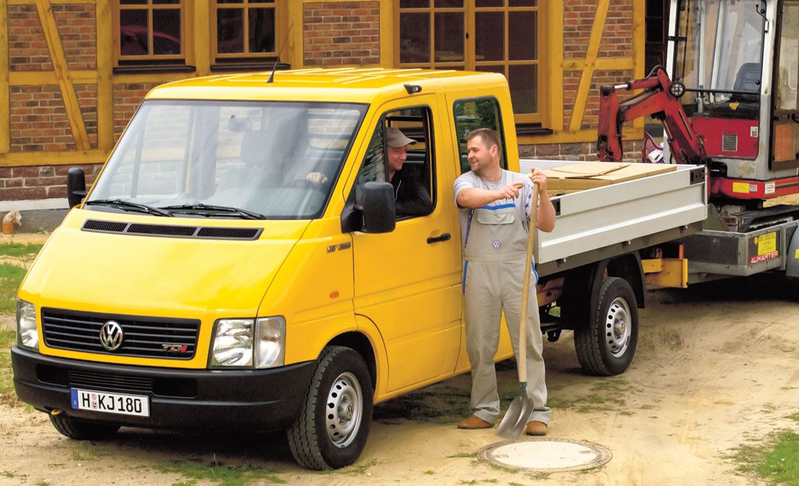 Το Volkswagen LT2 εξελίχθηκε σε συνεργασία με τη Mercedes-Benz.