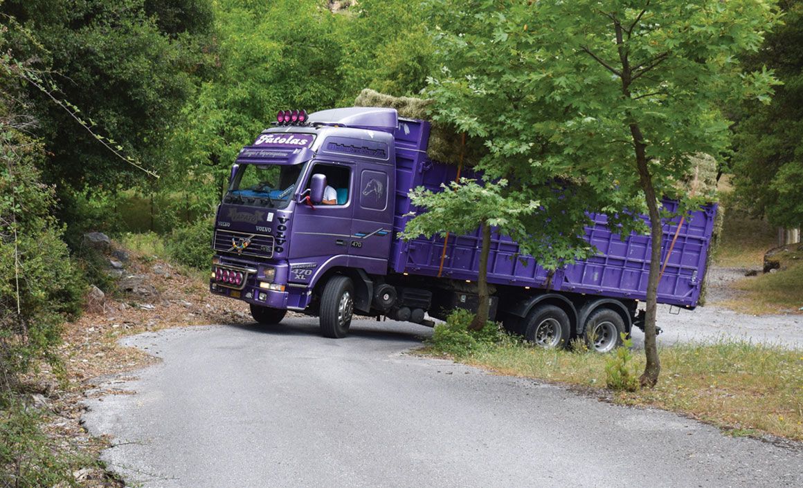 Η διαδρομή έχει αρκετές ανηφόρες με μεγάλη κλίση η οποία ξεπερνάει το 12%.