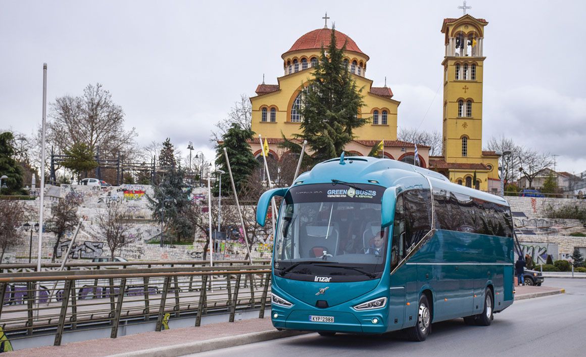 Η παραγγελία του Irizar i6s έγινε στην έκθεση Transport Show 2018 της Αθήνας. 